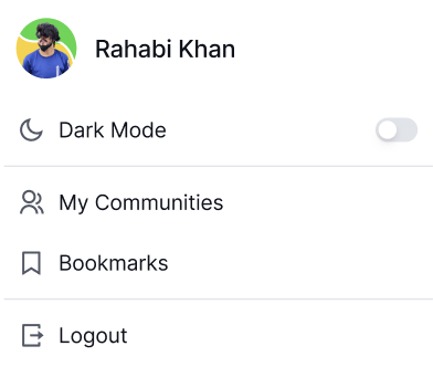 Dark/light mode, FluentCommunity